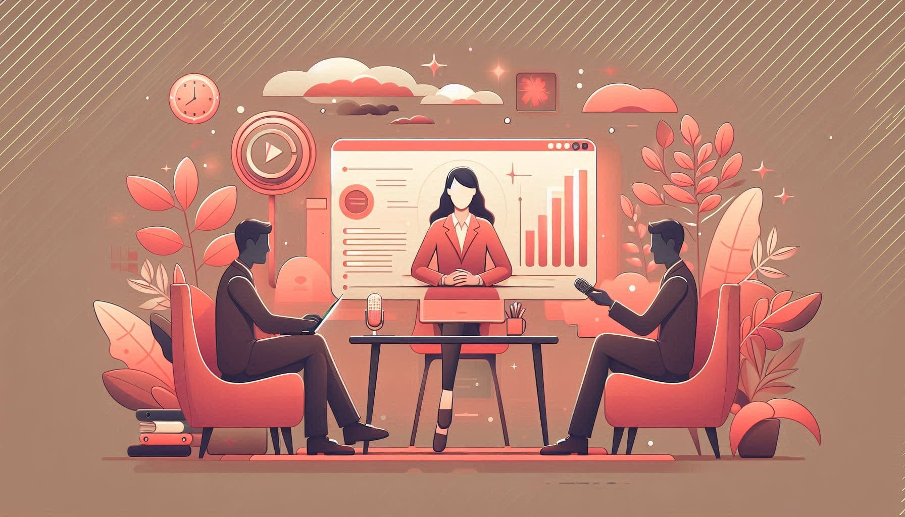 AI Interview Illustration
